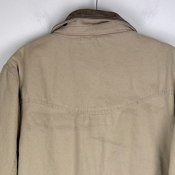 Cabela’s | Canvas Chore Barn Coat Fleece & Quilted Lined Tan | L - Picture 16 of 16